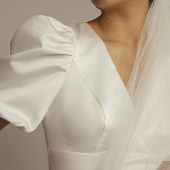 David’s bridal gown - never worn. Size 8, only tried on in bridal salon. - Picture 4 of 6